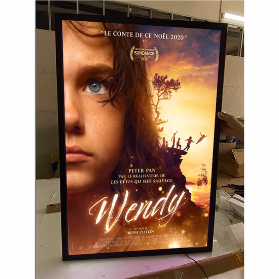 アルミクリップフレーム、LEDディスプレイ用スナップフレーム