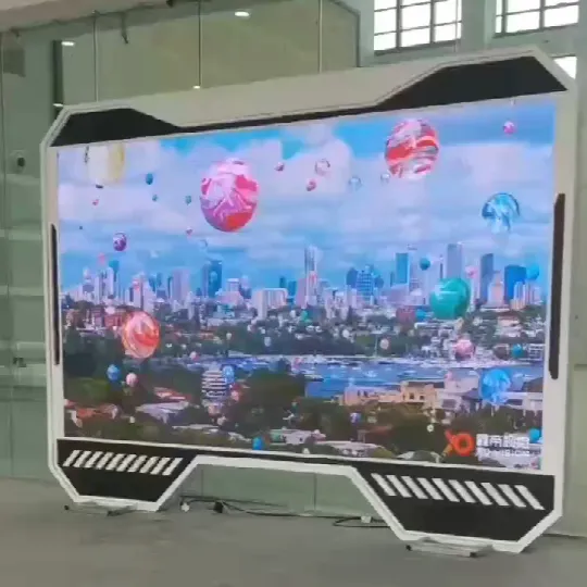 P3 P4 屋内 LED ウォール スクリーン LED ビデオ レンタル 2 色のカラー ディスプレイ